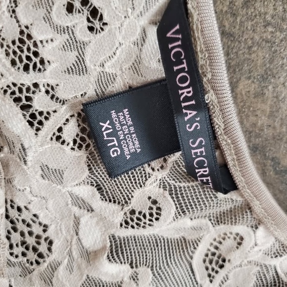 Victoria’s Secret Beige Lace Camisole Sz XL - Picture 2 of 4